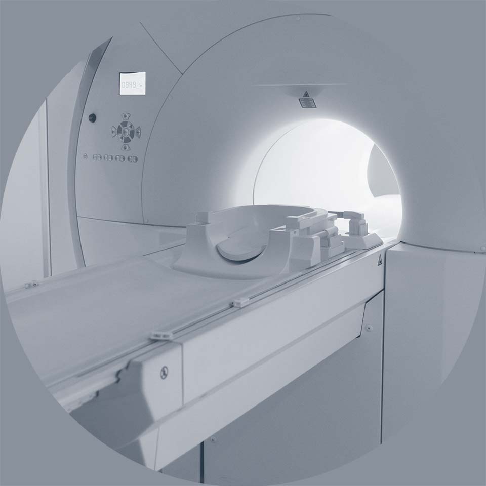 Image of a hospital scanner